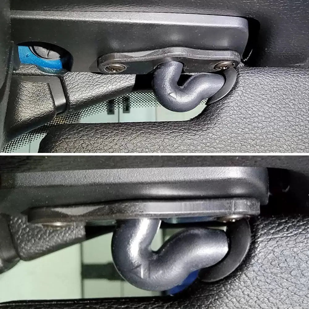 SUN VISOR CLIPS(2) FIT FOT JEEP 2018 ER & JK JL JT GLADIATOR WRANGLER EOA 6B93BC-57 [6]