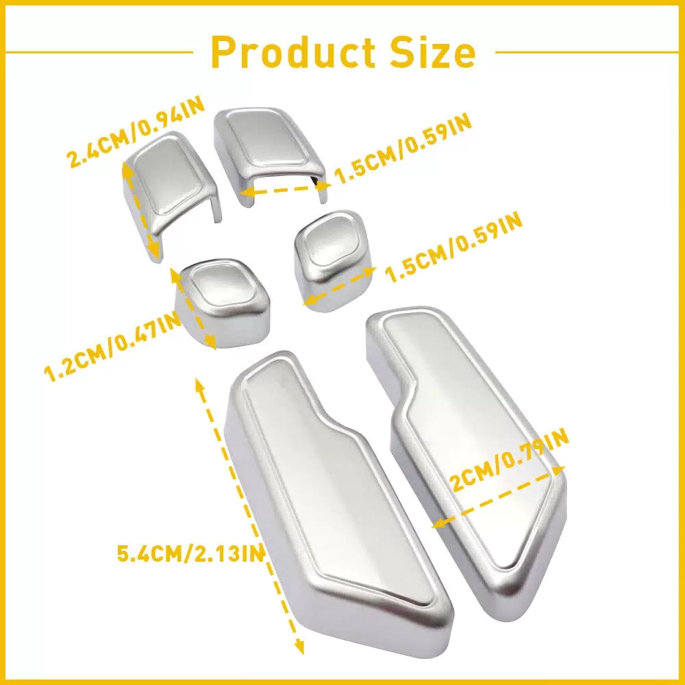 Seat Adjust Switch Button Cover Trim For W204 Benz C218 W212 W166 X204 X166 EOA 6B93BC-57 [2]