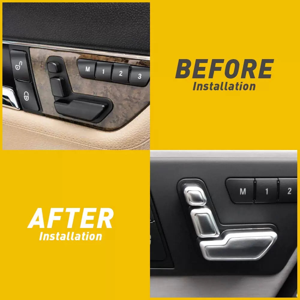 Seat Adjust Switch Button Cover Trim For W204 Benz C218 W212 W166 X204 X166 EOA 6B93BC-57 [3]