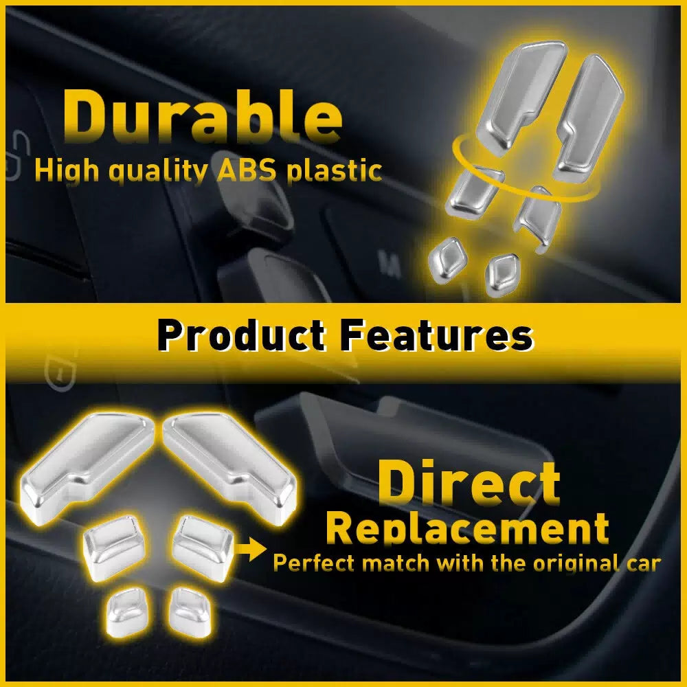 Seat Adjust Switch Button Cover Trim For W204 Benz C218 W212 W166 X204 X166 EOA 6B93BC-57 [5]