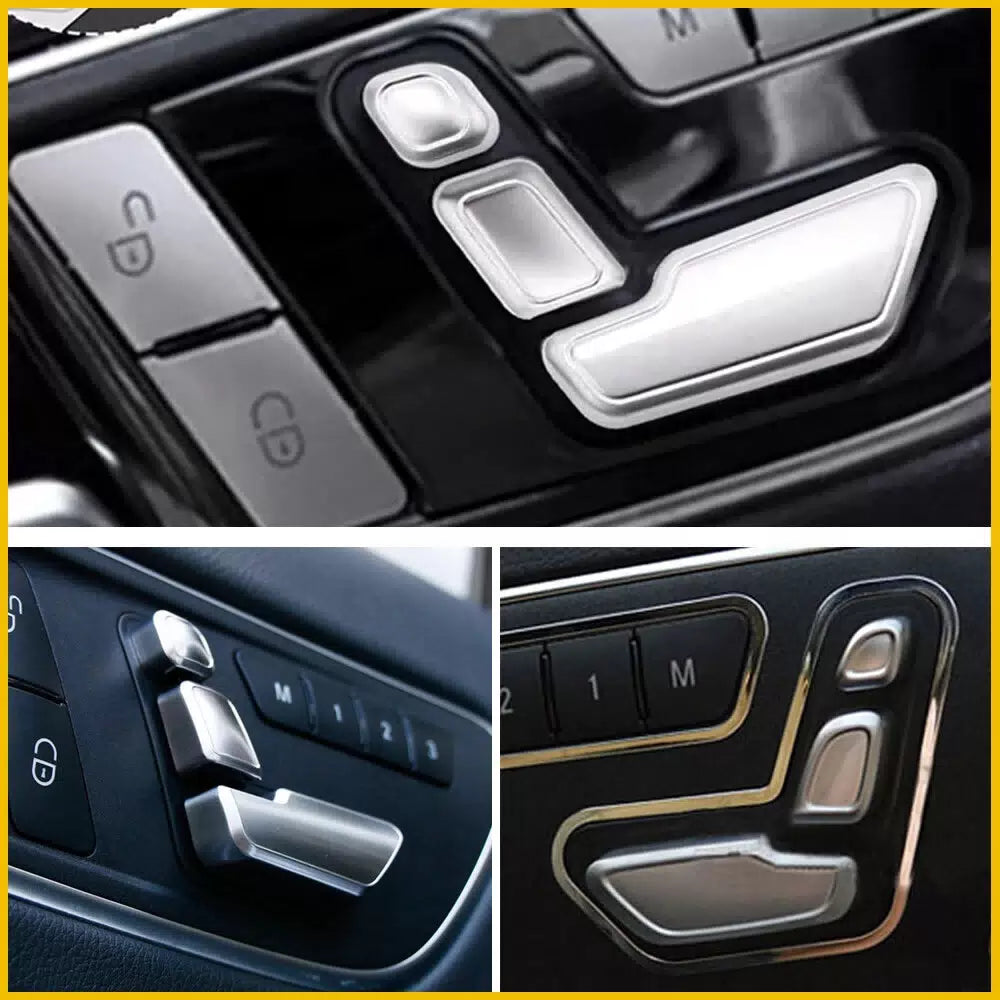 Seat Adjust Switch Button Cover Trim For W204 Benz C218 W212 W166 X204 X166 EOA 6B93BC-57 [6]