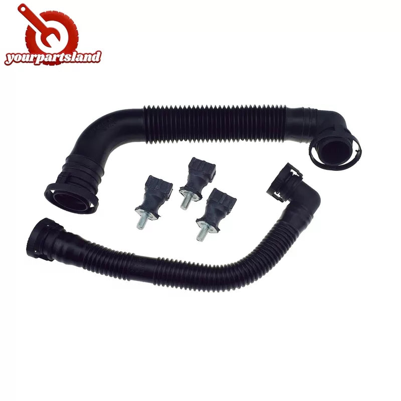 Secondary Air Pump Breather Hose & 3 Brackets For Audi A4 A6 VW Passat B6 Golf 5 6B93BC-57 [1]