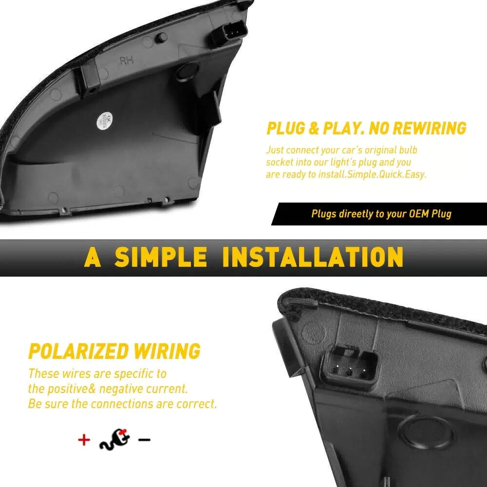 Sequential LED Mirror Turn Signal Puddle Light For 2009-2018 Dodge RAM 1500-3500 6B93BC-57 [11]
