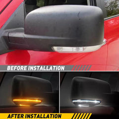 Sequential LED Mirror Turn Signal Puddle Light For 2009-2018 Dodge RAM 1500-3500 6B93BC-57 [4]