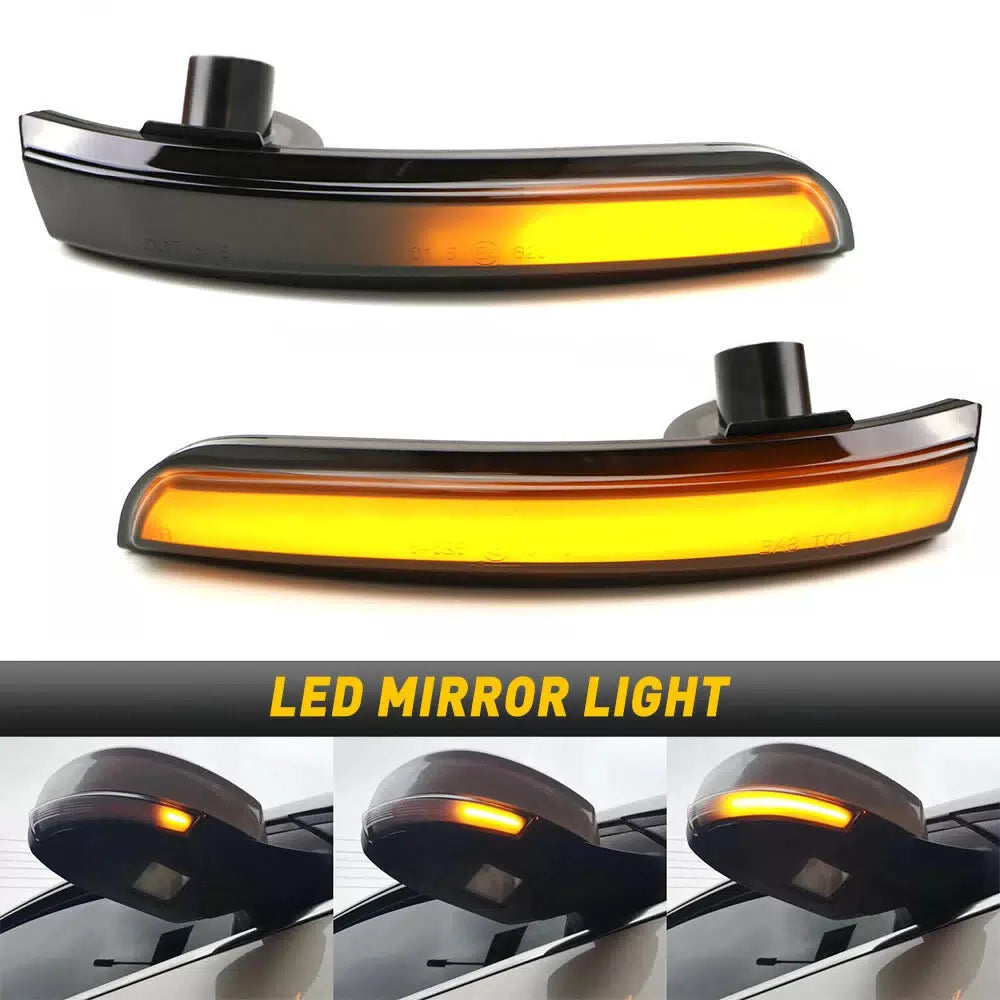 Sequential LED Side Mirror Signal Turn Light for Ford Escape Kuga EcoSport Focus 6B93BC-57 [1]