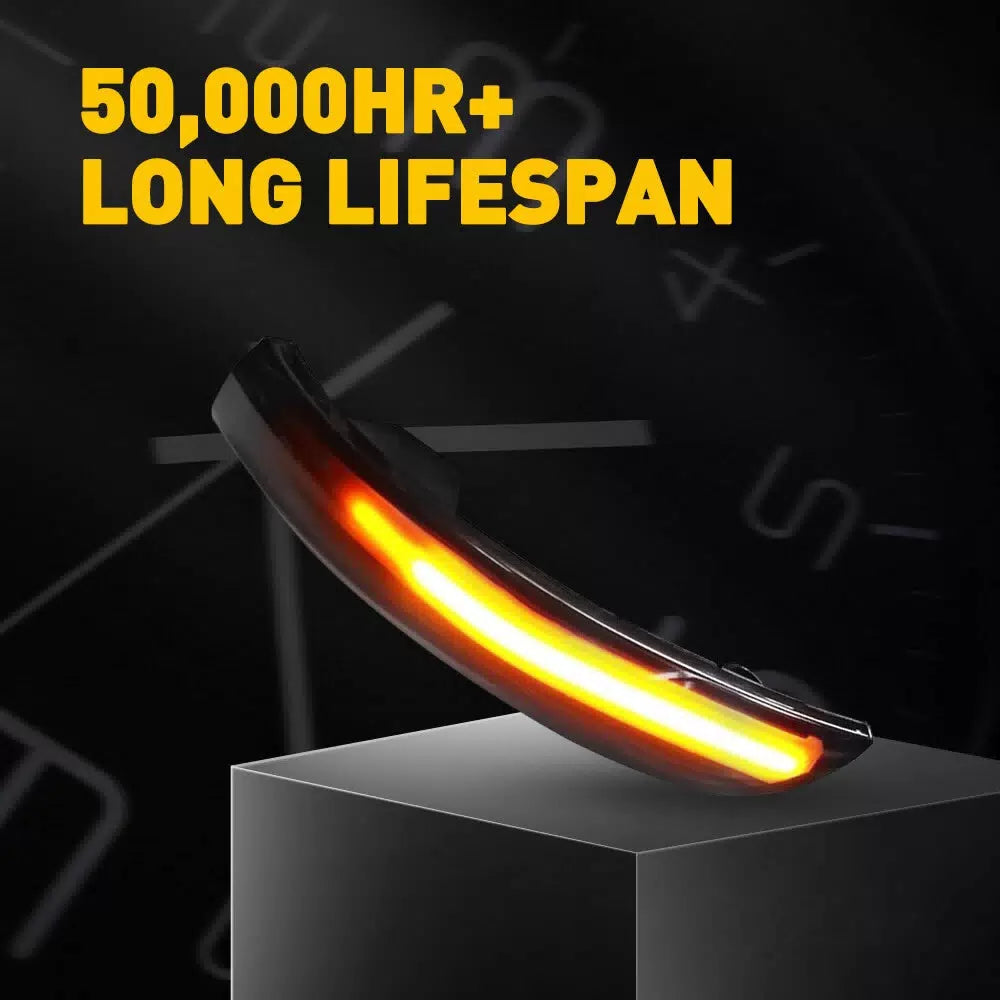 Sequential LED Side Mirror Signal Turn Light for Ford Escape Kuga EcoSport Focus 6B93BC-57 [6]