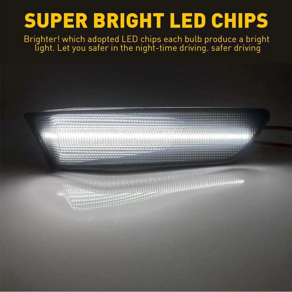 Sequential Switchback LED Side Marker Signal Lights For 03-07 Infiniti G35 Coupe 6B93BC-57 [5]