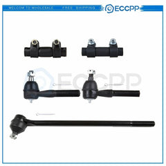 Set 5 Inner Outer Tie Rod End Links Kit For 1980-1996 Ford F-350 F-250 F-150 6B93BC-57 [1]