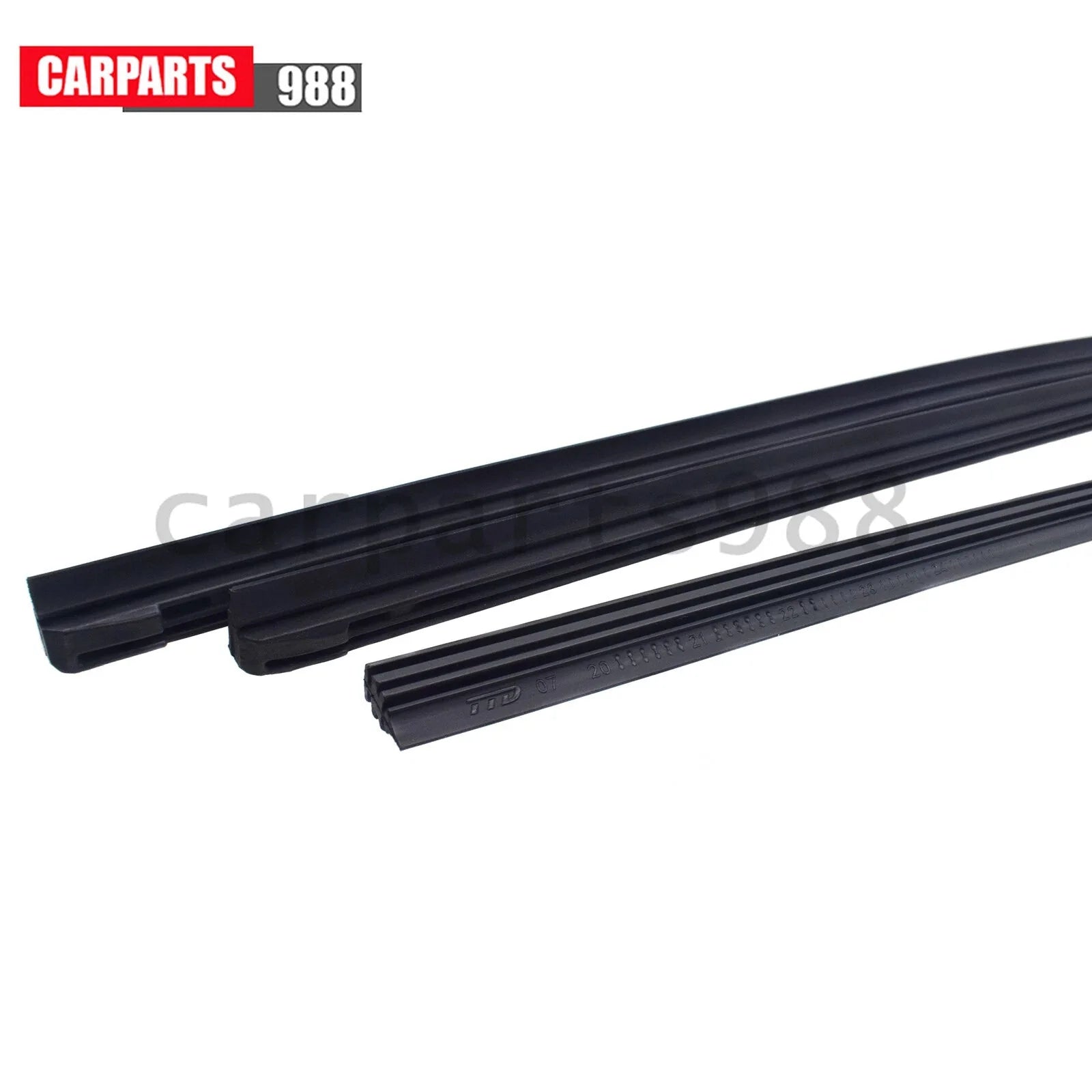 Set of 3 Front & Rear Wiper Blade Insert For Honda Pilot Acura MDX 76622-SMA-004 6B93BC-57 [10]