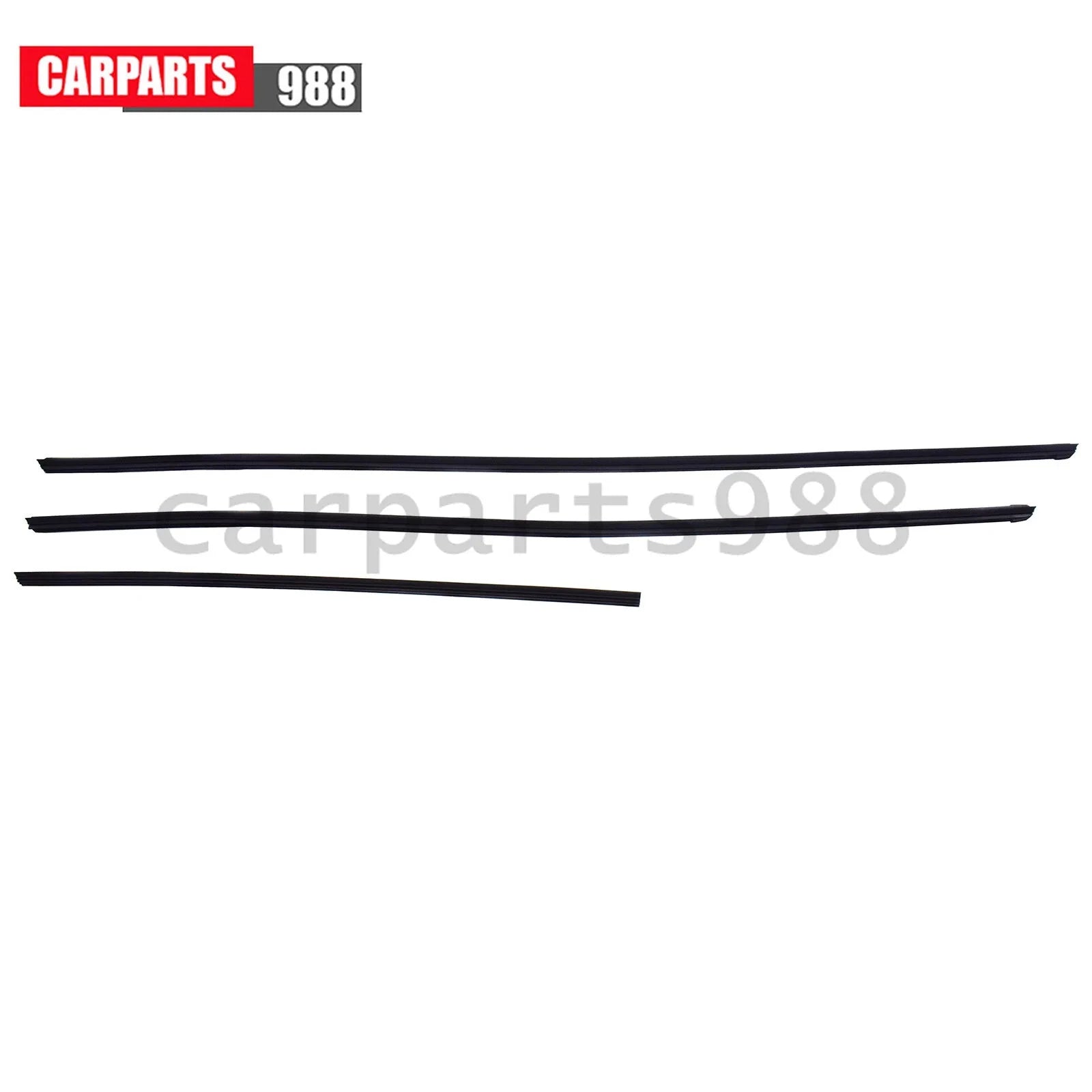 Set of 3 Front & Rear Wiper Blade Insert For Honda Pilot Acura MDX 76622-SMA-004 6B93BC-57 [3]