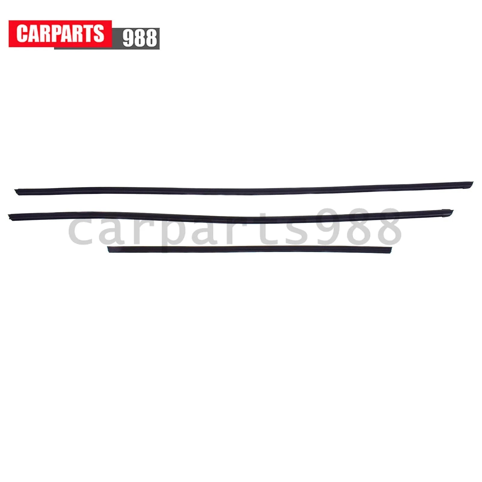 Set of 3 Front & Rear Wiper Blade Insert For Honda Pilot Acura MDX 76622-SMA-004 6B93BC-57 [4]