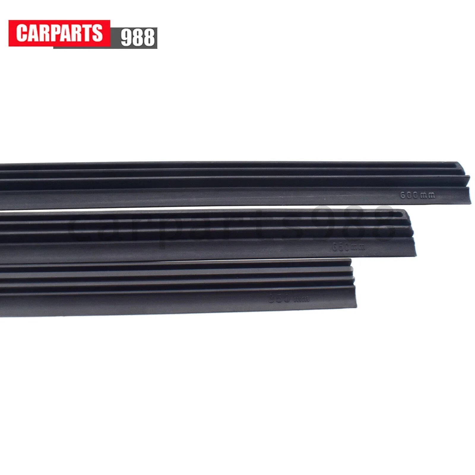 Set of 3 Front & Rear Wiper Blade Insert For Honda Pilot Acura MDX 76622-SMA-004 6B93BC-57 [9]