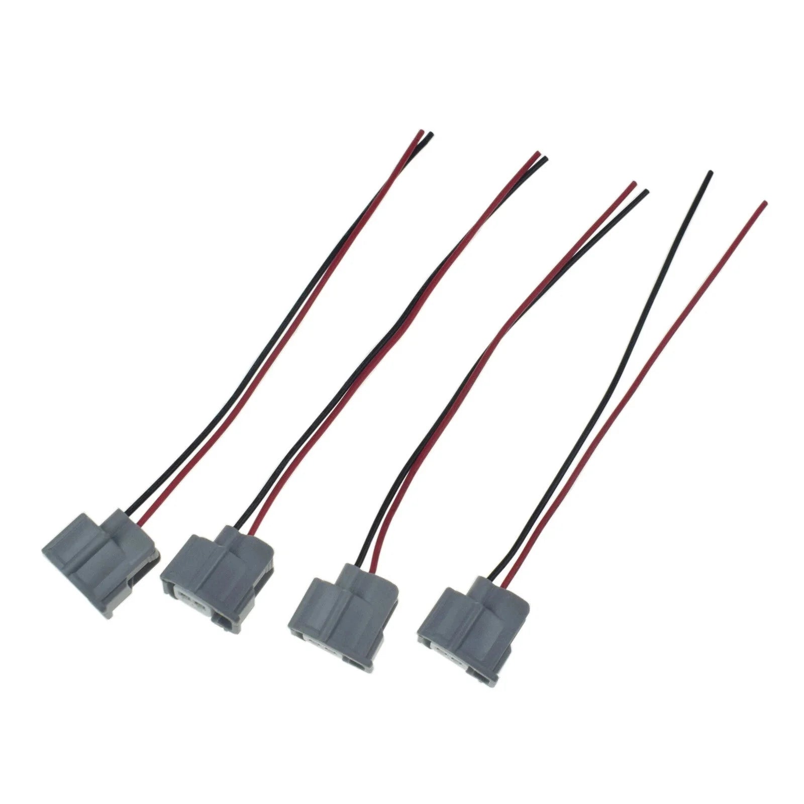 Set of 4 For Toyota Audi Nissan Female Fuel Injector Connector Electrical Plug 6B93BC-57 [3]