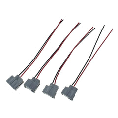 Set of 4 For Toyota Audi Nissan Female Fuel Injector Connector Electrical Plug 6B93BC-57 [3]