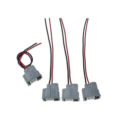 Set of 4 For Toyota Audi Nissan Female Fuel Injector Connector Electrical Plug 6B93BC-57 [4]