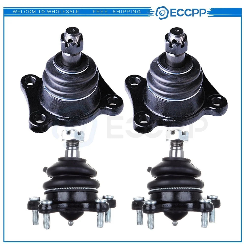 Set of 4 Front Steering Lower&Upper Ball Joints Parts Fits Toyota T100 4RUNNER KOEEP [1]