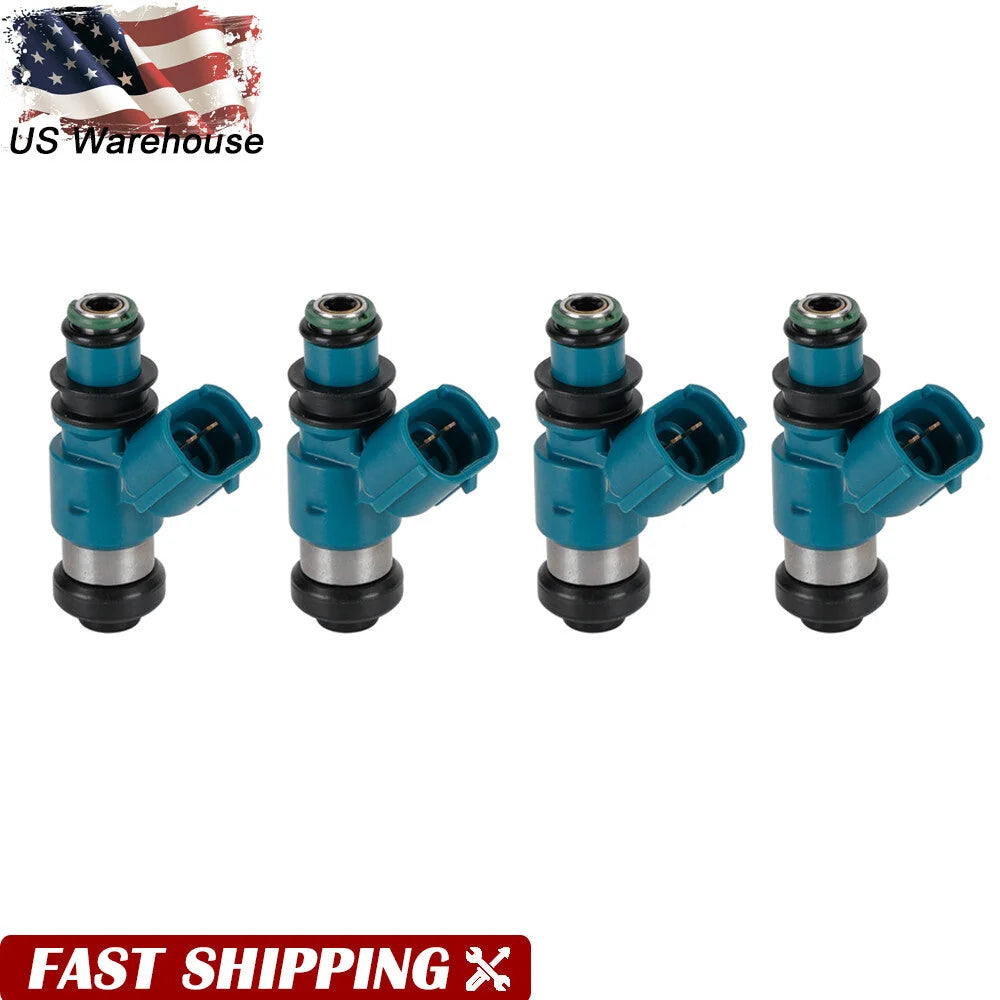 Set of 4 Fuel Injectors for Yamaha V STAR 950 YZF-R1 BOLT C SPEC 5S7-13761-00-00 6B93BC-57 [1]