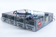 Set of 4 Laser Platinum Fine Wire Spark Plugs For Hyundai Kia L4 NGK JP [2]