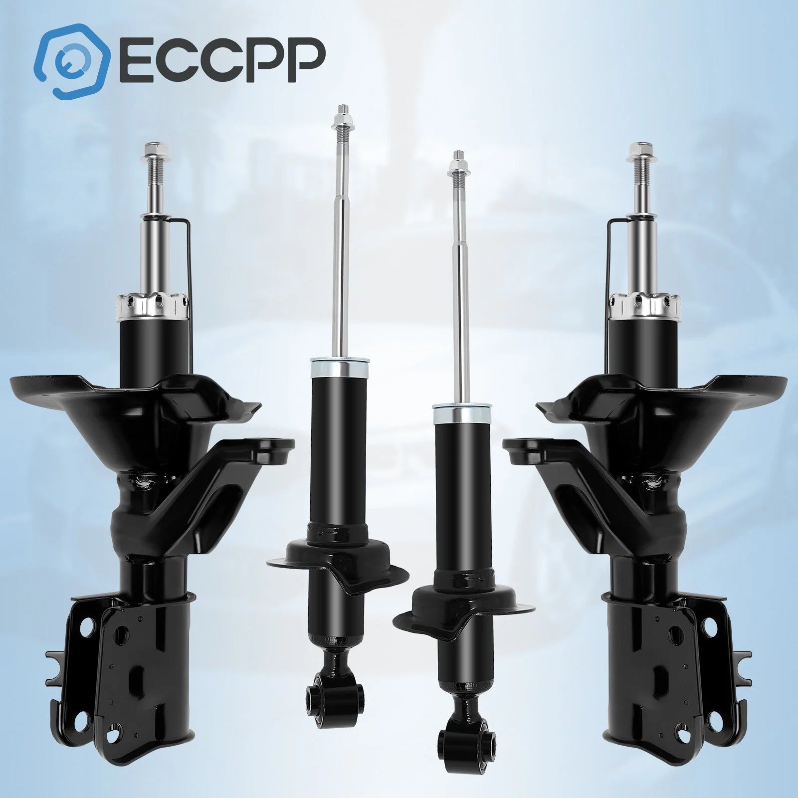 Set of 4 Shocks Struts Absorbers For Acura EL 2001-2003 Honda Civic 2001-2005 6B93BC-57 [1]