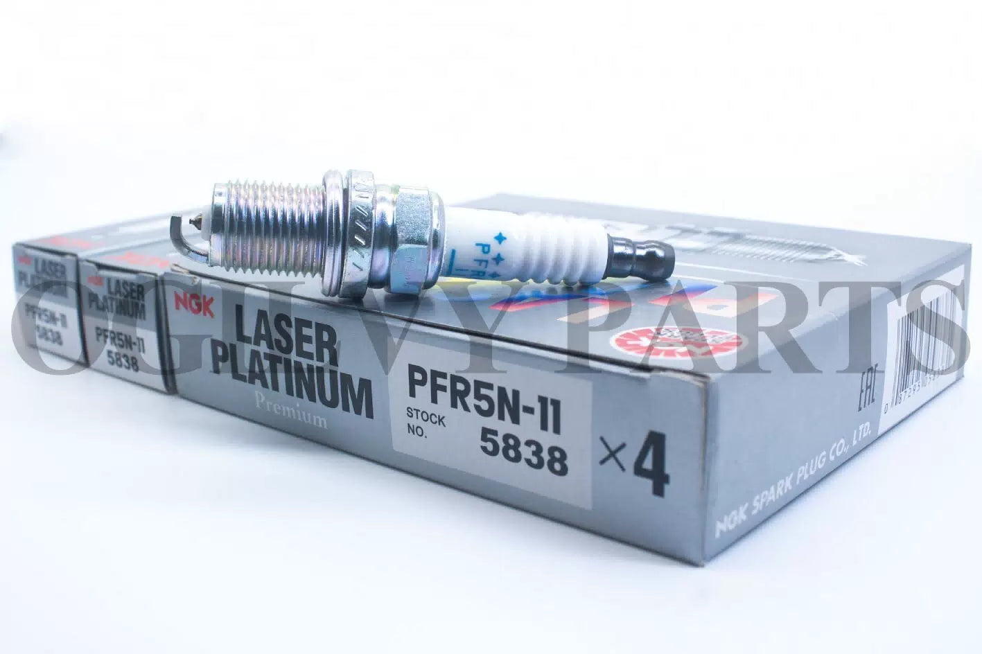 Set of 6 For NGK Laser Platinum Pre-Gapped Spark Plugs 5838 PFR5N-11/5838 JP [5]
