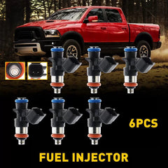 Set of 6 Fuel For Injectors 2011-2017 Jeep Grand Cherokee/Jeep Wranger 3.6L USA 6B93BC-57 [1]