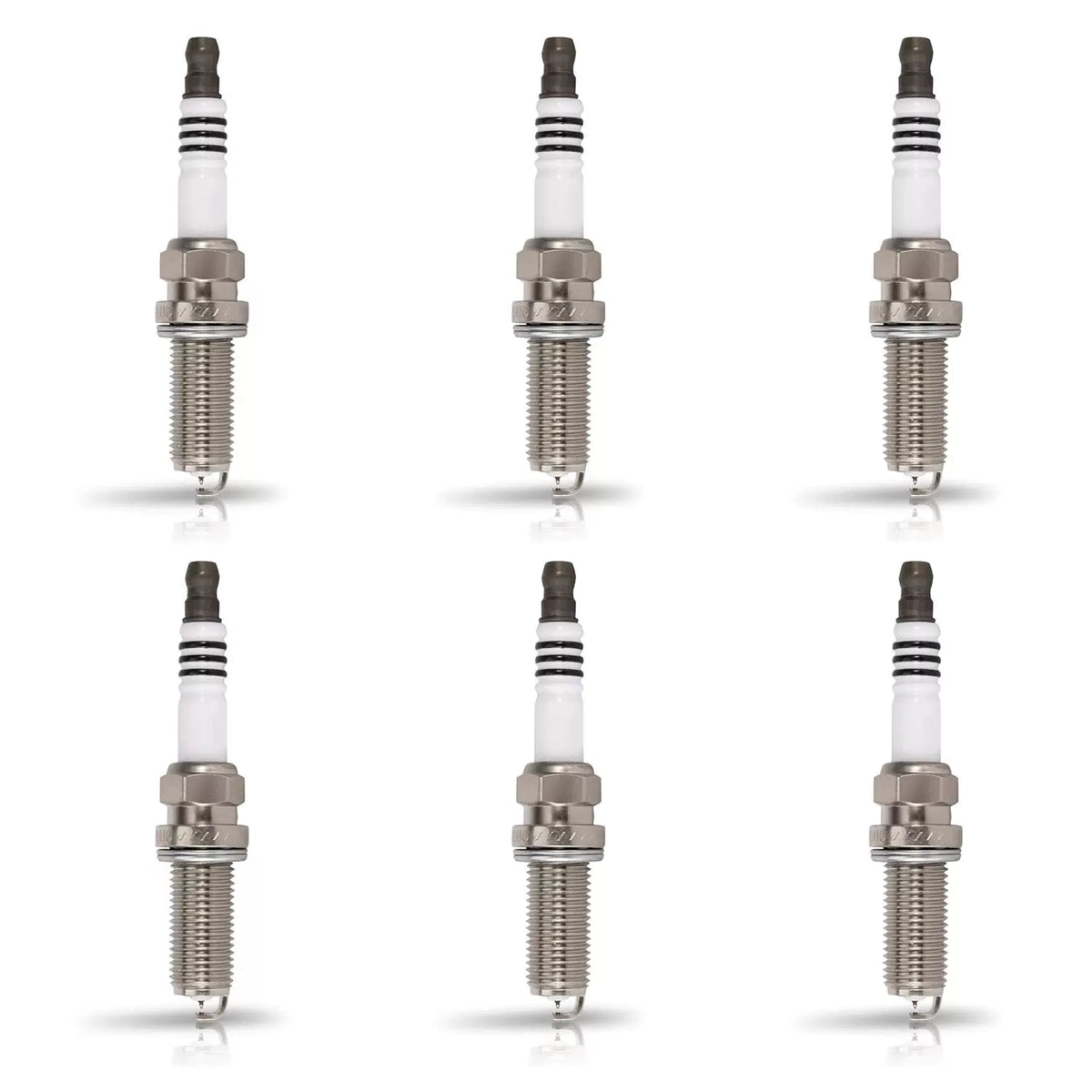 Set of 6 Spark plug for Maserati 2014-2020 Ghibli Levante Quattroporte V6 3.0L 6B93BC-57 [1]