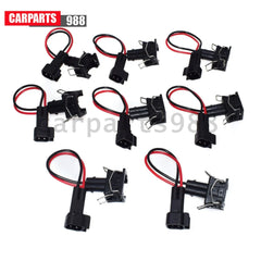 Set of 8Pcs Engine Fuel Injector Wire Harness Adapter EV1 & EV6 injector Kit 6B93BC-57 [3]