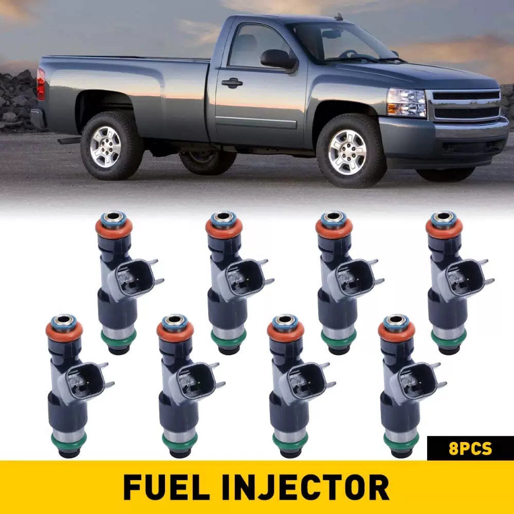 Set of 8 USA Fuel OEM Injectors for 2007-09 Chevy Chevrolet GMC 5.3L V8 12594512 6B93BC-57 [9]