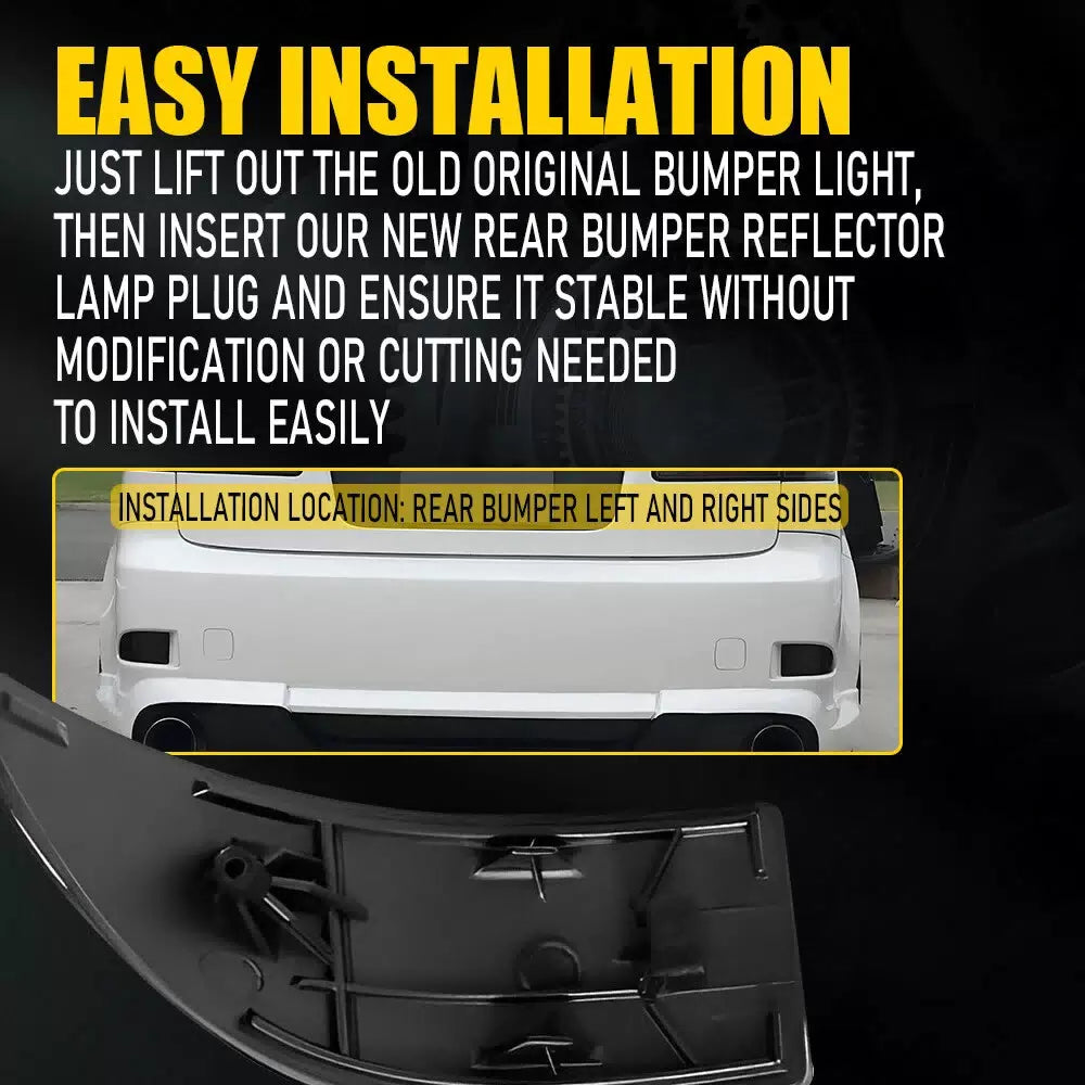 Smoke Rear Bumper Reflector Lens Assy For 2006 - 2013 Lexus IS IS250 IS350 EOA 6B93BC-57 [9]