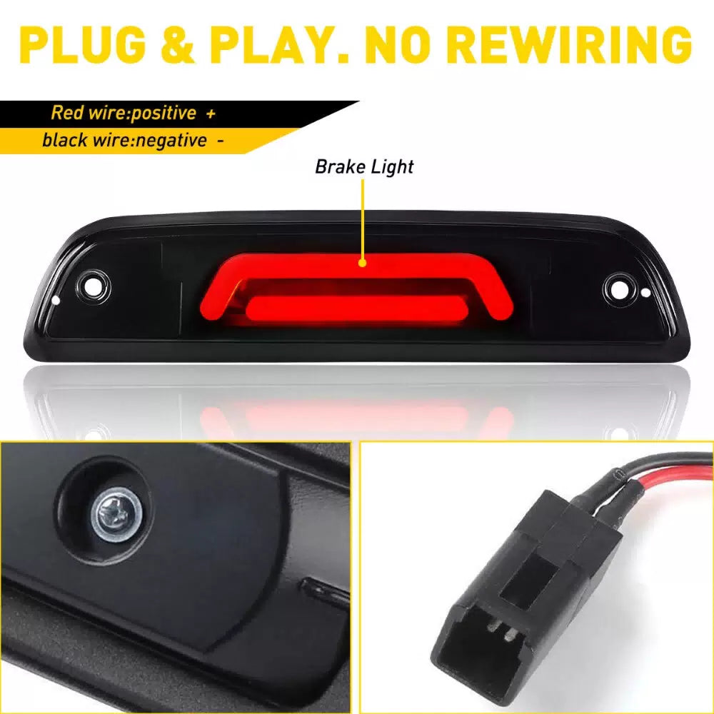 Smoked Lens Full LED High Mount Third 3rd Brake/Stop Light For Toyota Tacoma 6B93BC-57 [7]