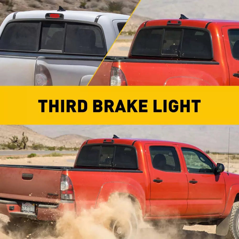 Smoked Lens Full LED High Mount Third 3rd Brake/Stop Light For Toyota Tacoma 6B93BC-57 [9]