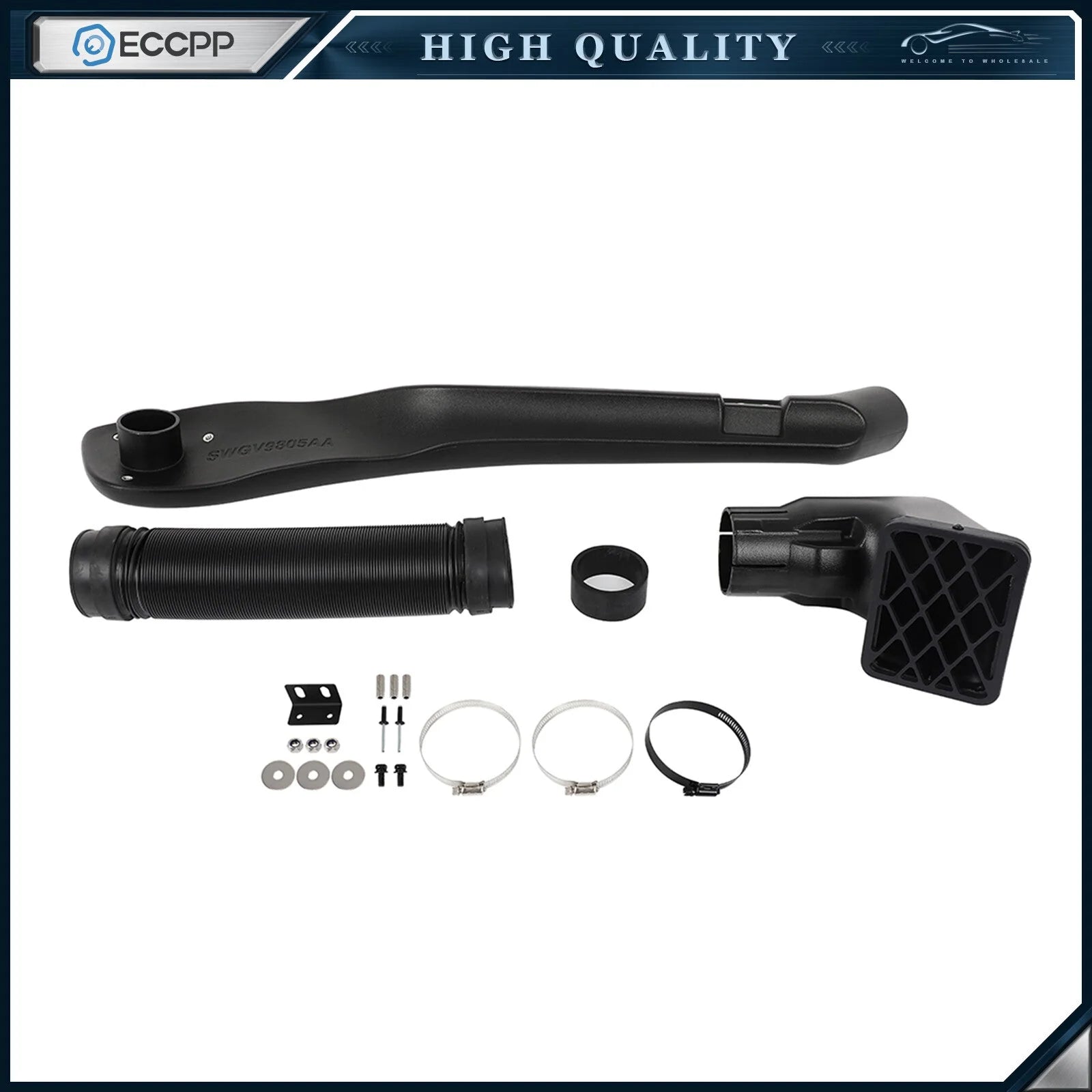 Snorkel Kit Raised Air Intake Induction Off Road For 99-05 Suzuki Grand Vitara 6B93BC-57 [2]