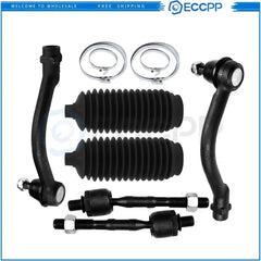 Steering Inner & Outer Tie Rod End Rack and Pinion Bellow For 2006-2010 Sonata 6B93BC-57 [1]