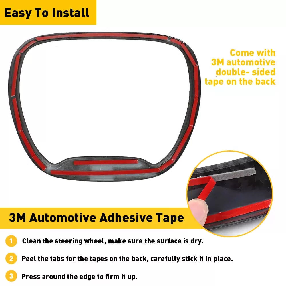 Steering Wheel Center Trim Ring Cover for Dodge Challenger/Charger 15-2022 US EA 6B93BC-57 [5]