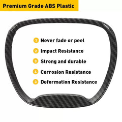 Steering Wheel Trim Cover For Dodge-Challenger Charger Durango 2015+ TX EOA 6B93BC-57 [4]