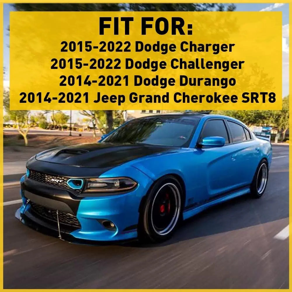 Steering Wheel Trim Cover For Dodge-Challenger Charger Durango 2015+ TX EOA 6B93BC-57 [5]