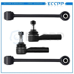 Suspension 4 Front Sway Bar Link Outer Tie Rod Kit For 2006-2010 Jeep Commander KOEEP [1]