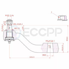 Suspension Front Ball Joint Pitman Idler Arm Kit for Chevy & GMC C2500 C3500 6B93BC-57 [4]
