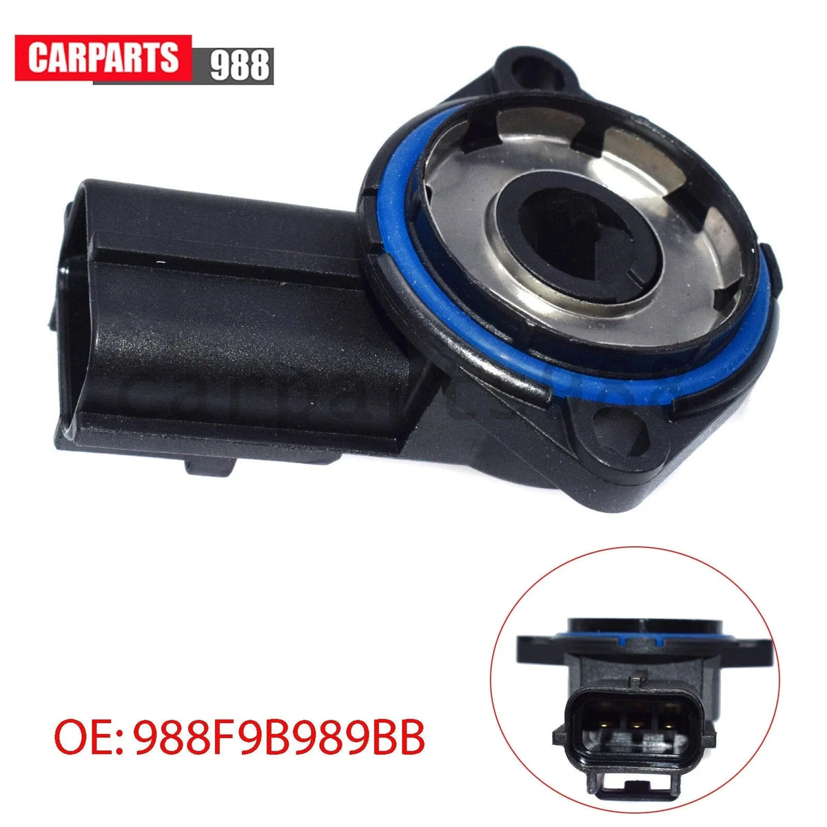 TPS Throttle Position Sensor For Ford Focus Mercury Ranger Escape 988F-9B989-BB 6B93BC-57 [1]