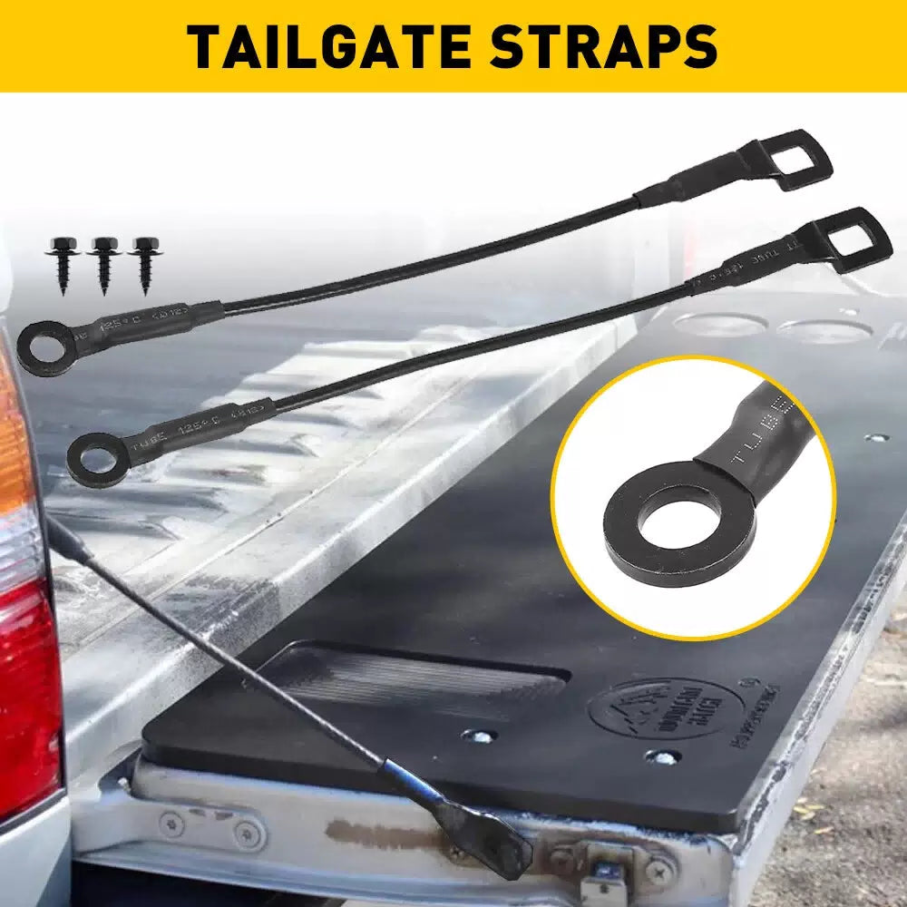 Tailgate Gate Tail Cables Pair Set of 2 for 95-04 Toyota Tacoma Pickup Truck 6B93BC-57 [1]
