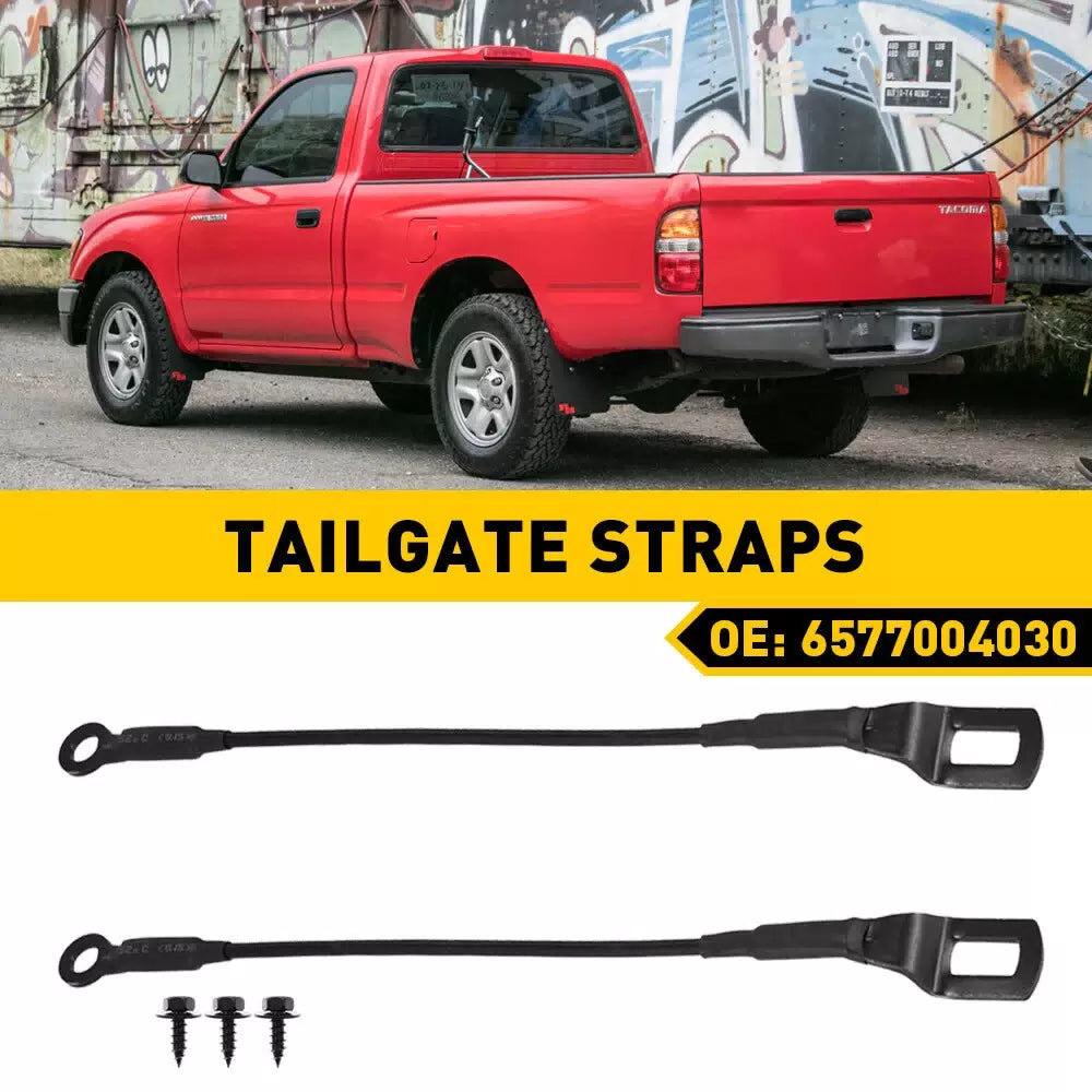 Tailgate Gate Tail Cables Pair Set of 2 for 95-04 Toyota Tacoma Pickup Truck 6B93BC-57 [10]