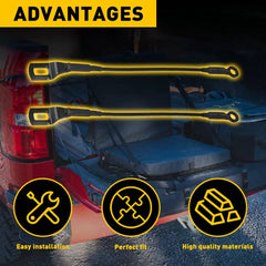 Tailgate Gate Tail Cables Pair Set of 2 for 95-04 Toyota Tacoma Pickup Truck 6B93BC-57 [2]