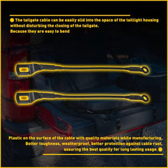Tailgate Gate Tail Cables Pair Set of 2 for 95-04 Toyota Tacoma Pickup Truck 6B93BC-57 [3]