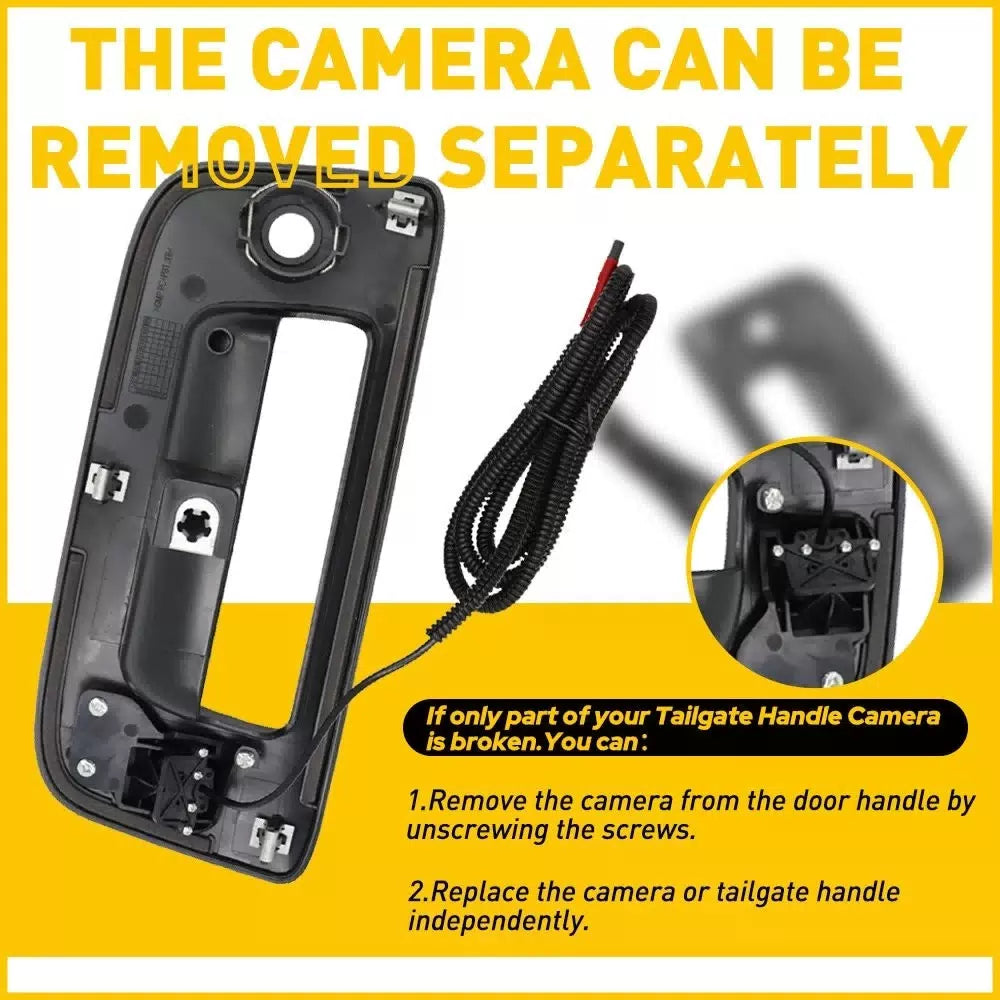 Tailgate Handle Bezel Backup Camera For Chevy Silverado/GMC Sierra 2007-2013 EOA 6B93BC-57 [8]