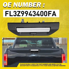 Tailgate Handle For 2015-2018 Ford F-150 Chrome Lever Textured W/ Camera Hole EA 6B93BC-57 [3]