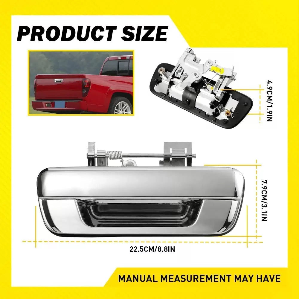Tailgate Latch Handle For 2004-2012 Chevrolet Colorado GMC Canyon without Hole A 6B93BC-57 [9]