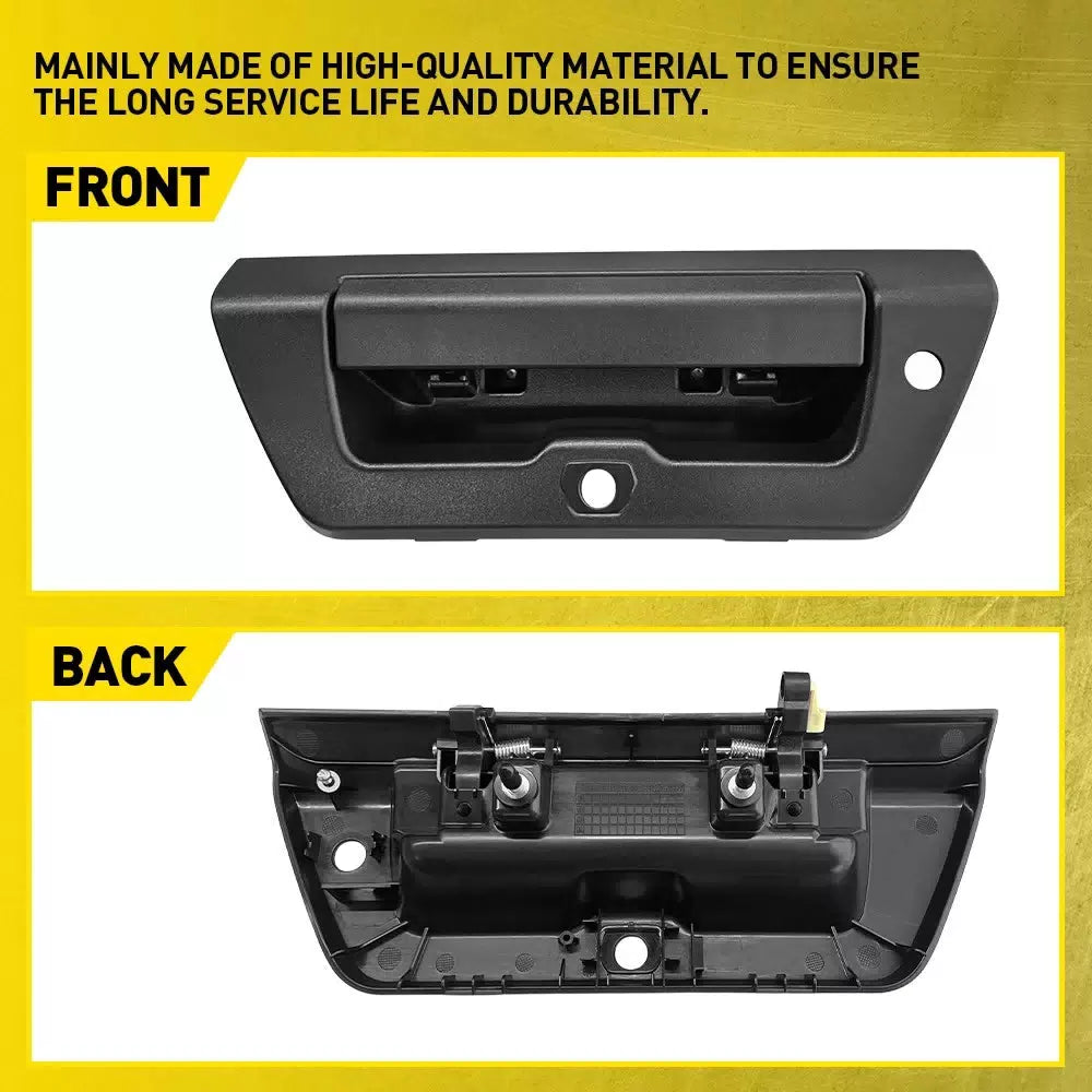 Tailgate Latch Handle w/ Camera Hole For 2015 16 2017 Ford F-150 FL3Z9943400AA A 6B93BC-57 [10]