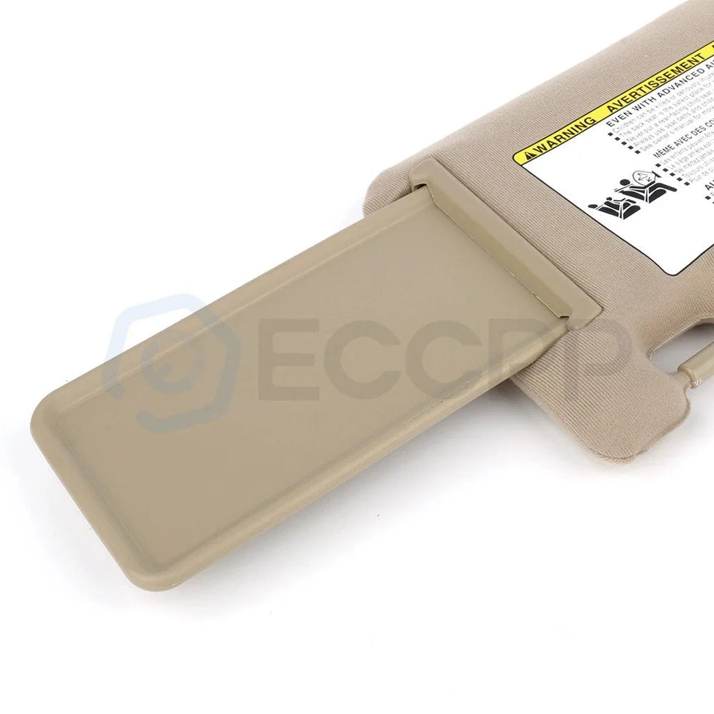Tan Sun Visor For 2005 Toyota Tacoma Pair Left & Right Side w/ Mirror KOEEP [10]