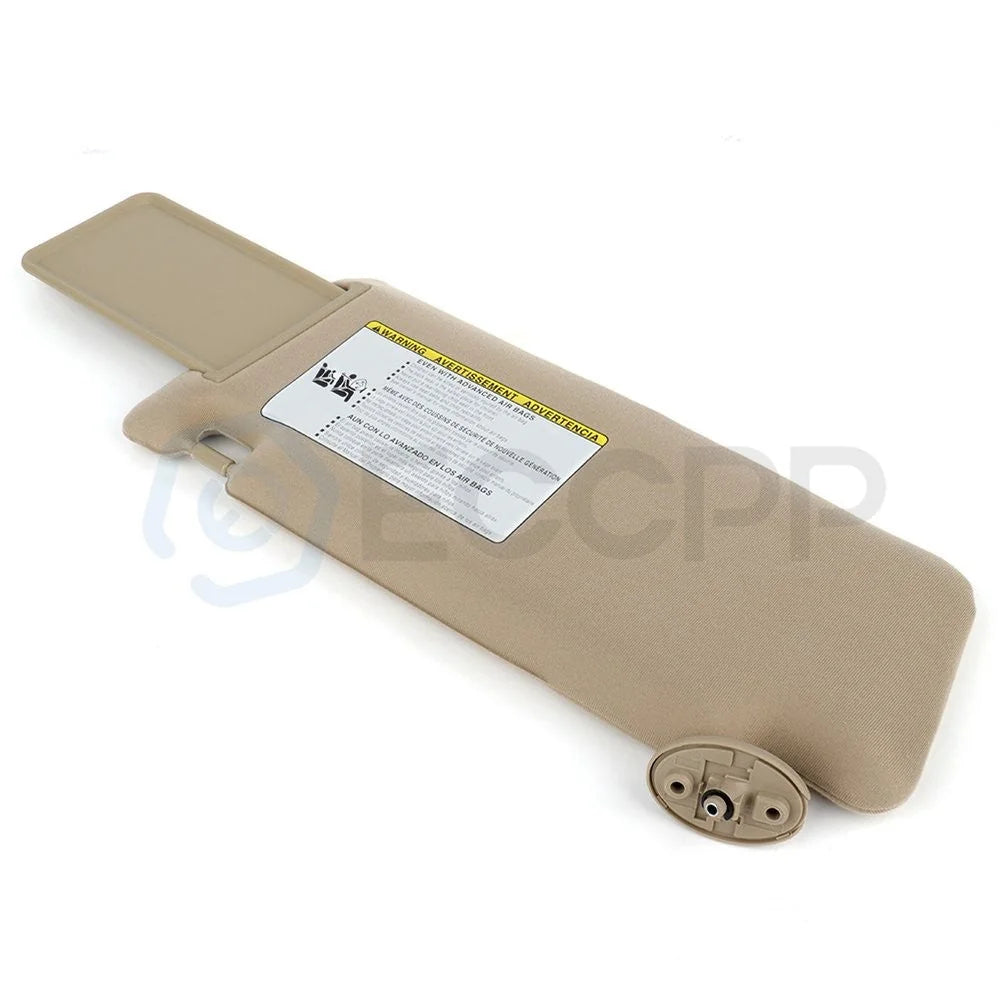 Tan Sun Visor For Toyota Tacoma 2013 LH & RH Side With Extensions & Mirror KOEEP [8]