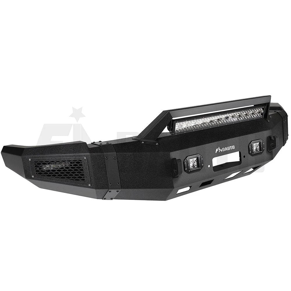 Textured Front Bumper w/ D-ring & Winch Plate For 2010-2018 Dodge Ram 2500 3500 6B93BC-57 [3]